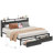 Bed Frame With Storage Headboard, Charcoal-462998366-462998337