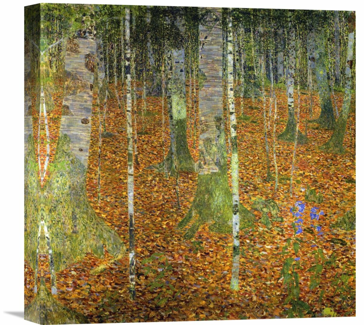 gustav klimt birch forest 1903