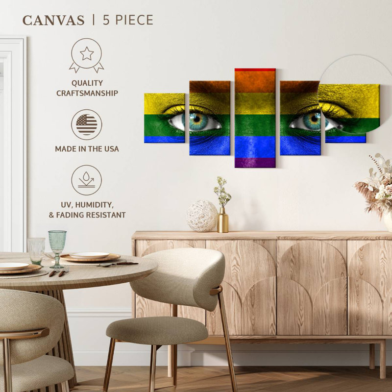 Fierté des yeux, H 24 po x l 55 po
