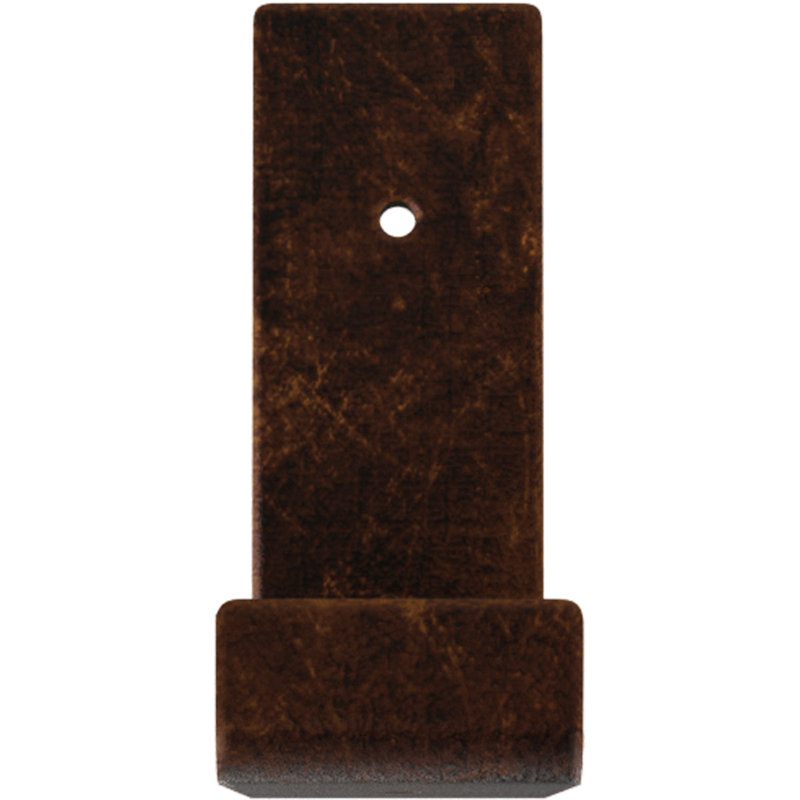 Support de tablette en acier, H 5 po x l 2 po x P 6 po, Cuivre antique