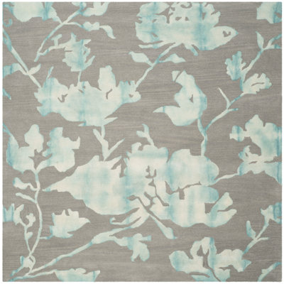 Coleman Hand Tufted Wool Floral Rug