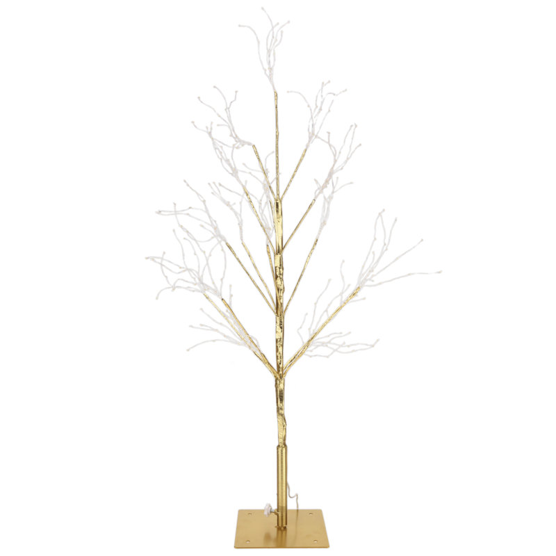Lighted Birch Tree - 3 Feet, 37.5" H x 27" W x 27" D