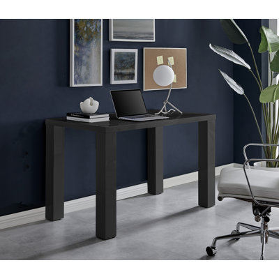 Eubanks High Gloss Home Office Desk