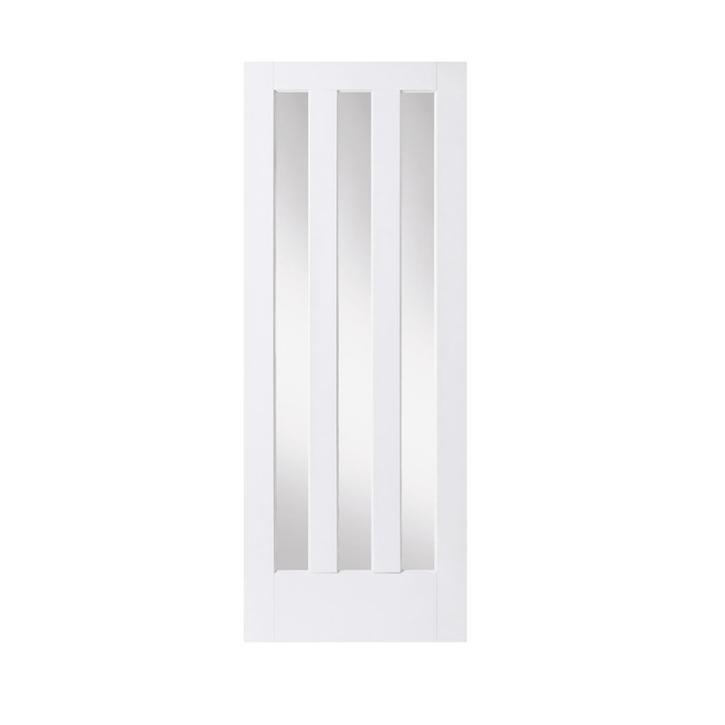 Gati Shaker Glass Internal Door, 198.1cm H x 83.8cm W x 3.5cm D