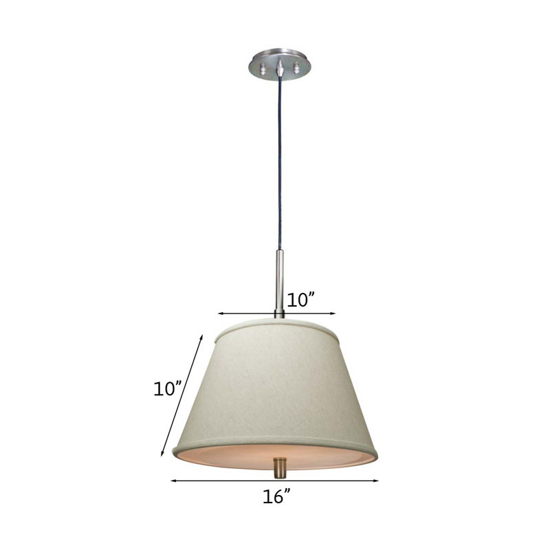 Luminaire suspendu cloche 1 lumières Dumas