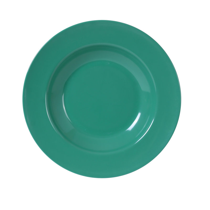 Mélamine Milestone 16 oz liq. Plat à pâtes, Vert, 13 oz