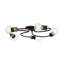 Grand luminaire encastré 5 lumières 20 po-466250992