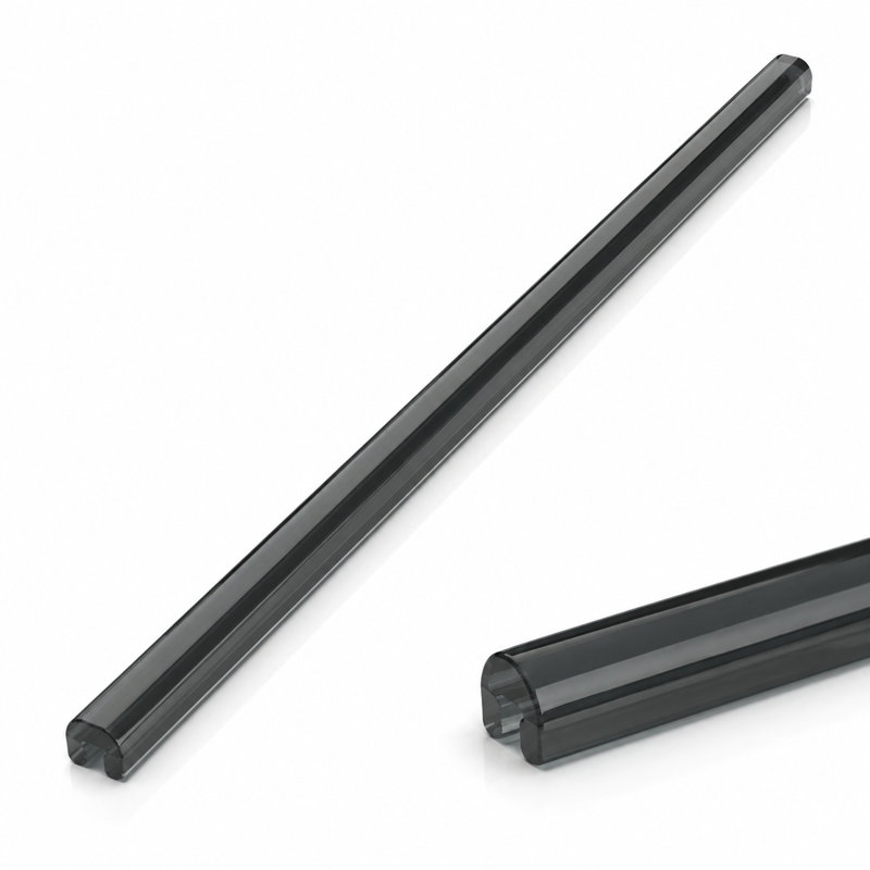Doublure de crayon à glace CNK Tile - Garniture en verre lustré 12 po x 0,66 po pour salle de bain, dosseret, douche et décoration murale - Durable, résistant aux intempéries, facile à entretenir - Élégants projets de rénovation - Paquet de 1
