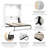 Maile High-Gloss Scratch-Resistant Murphy Bed with LED Lights and Built-In Charging Station-100095169