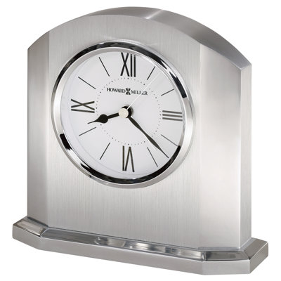 Lincoln Modern & Contemporary Analog Quartz movement / Crystal Tabletop Clock with Alarm
