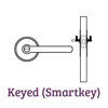 Halifax Keyed Door Lever with SmartKey