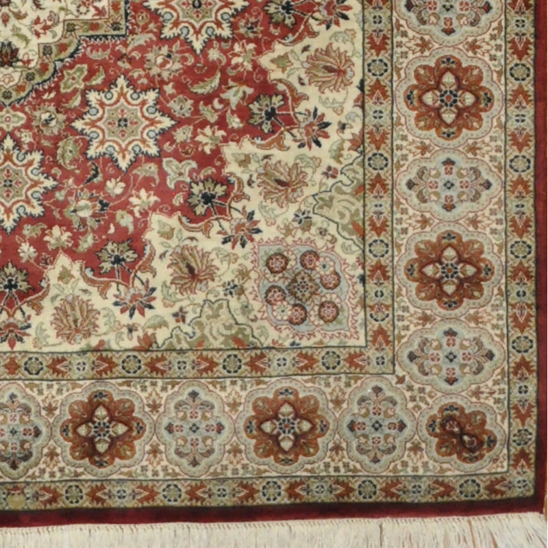 Wool Floral Indoor Rug