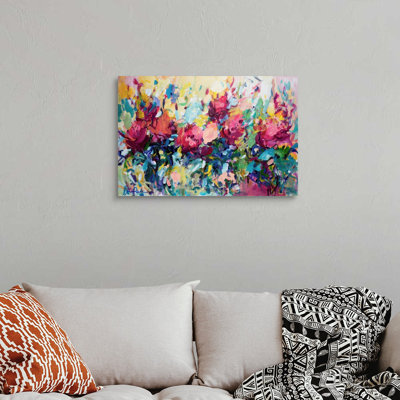 «The Garden at Naples» par Amira Rahim - reproduction d'art
