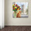 «Cat at Window» par Armand, reproduction sur toile-21649161