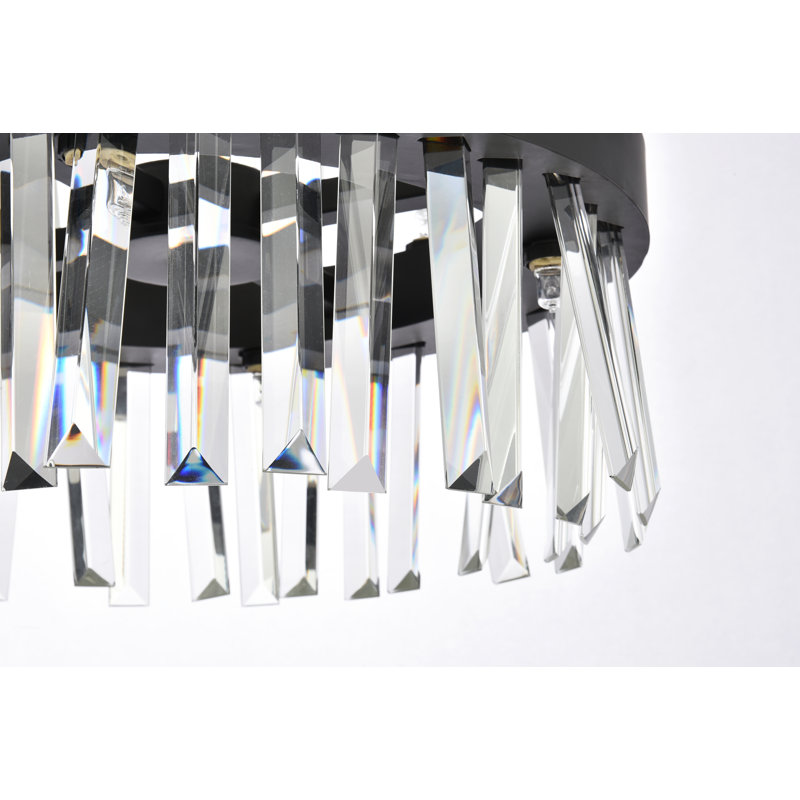 Athol 8 - Light Unique/Statement Pendant, Black