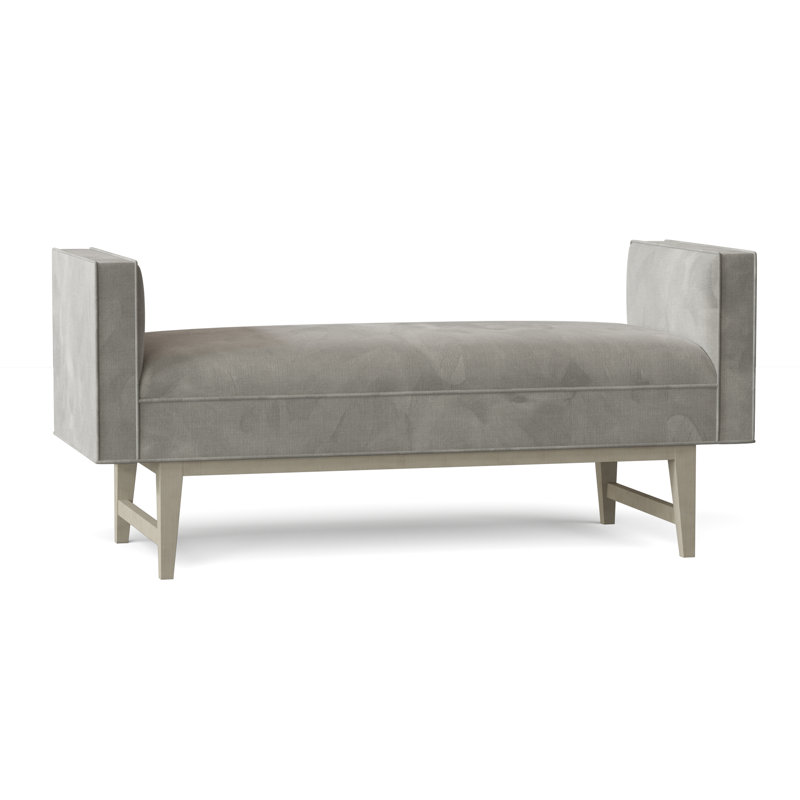 Banc rembourré Luna, Amande chamois, 7600 sucre