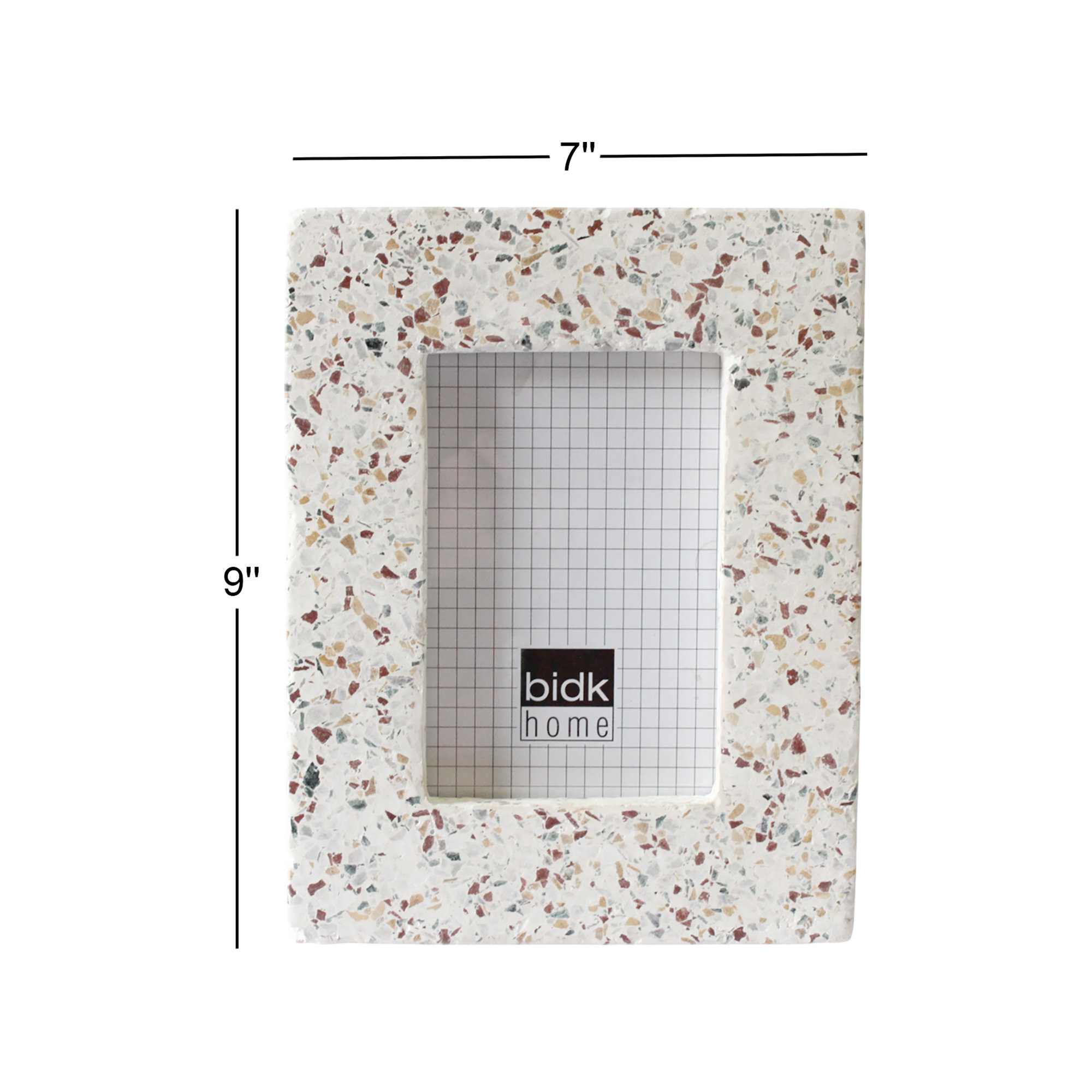 Balko Terrazzo Matte Picture Frame, 4" x 6"