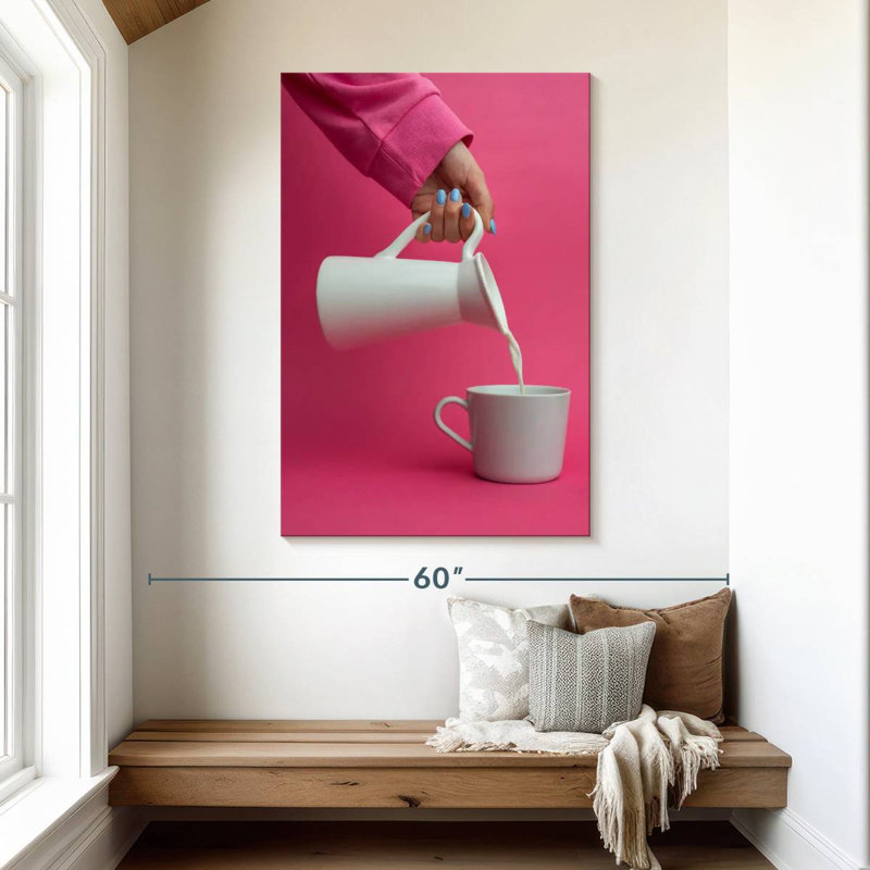 Yarlin Pouring Milk, 48" H x 32" W