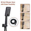 Robinet de douche mural avec valve brute Herathena-81076492