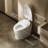Smart Bidet Toilet Tankless, Intelligent Bidet Toilet With Auto/blackout Flush, Heated Seat, Warm Wash, Warm Dryer (remote Control Included)