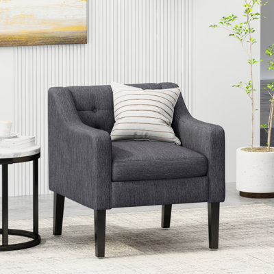 Fauteuil capitonné Bohannon