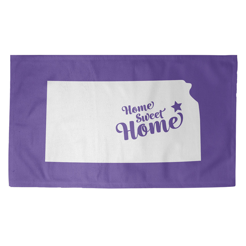 Tapis de zone mauve topeka the home, Rectangle 2 pi x 3 pi, Oui