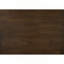 Table de bout ronde à piédestal classique en bois brun classique pour salon 1 pièce