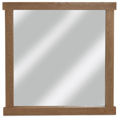 Thibodaux Wood Flat Wall Mirror