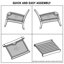 Chaise de patio en teck avec coussins