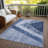 Berthine Washable Geometric Indoor / Outdoor Rug-1338916144