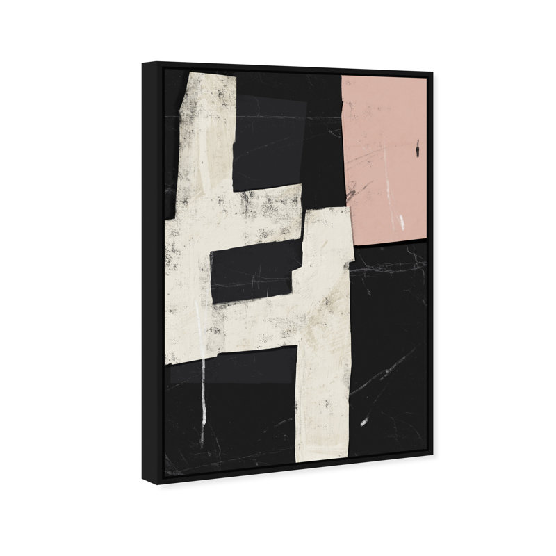 Placed Together II Print by Oliver Gal, 17"H x 25"W, Black Floater Frame
