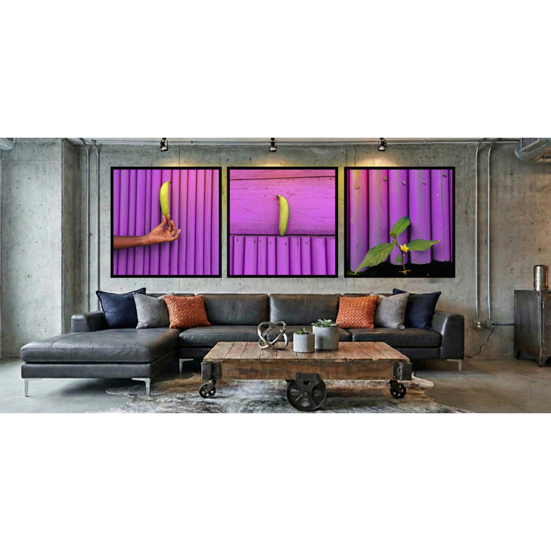  “The Palate of Gesticulation (Gesture)" Wall Art” by Daniel Okon | Solid Wood Frame - Nature & Abstract, 12" H x 12" W