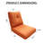 Schutt Outdoor 3.54'' Seat / Back Cushion-982084756