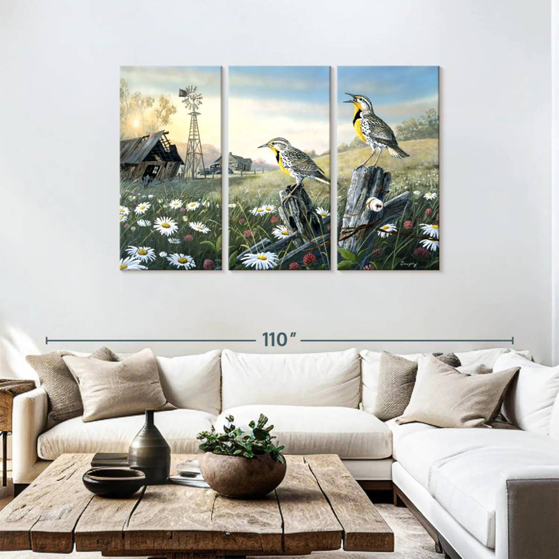 Brampt Meadow Outpost, 48" H x 74" W