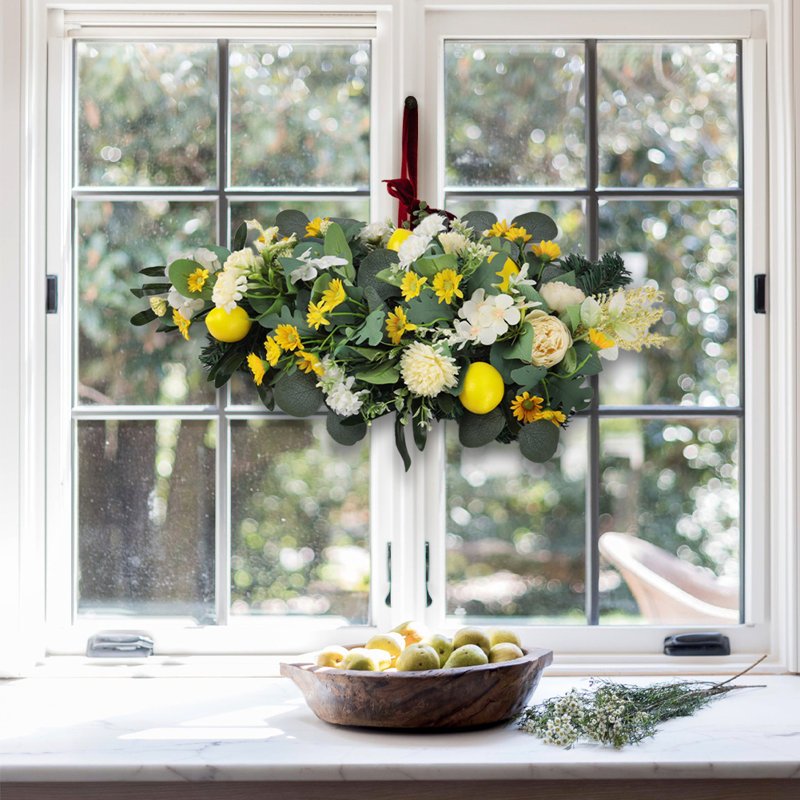 20cm Faux Peony Garland