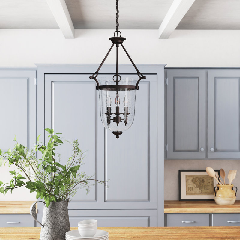 Betty 3 - Light Dimmable Lantern Urn Chandelier
