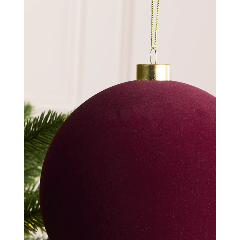 Bauble, 22.6 cm H x 20 cm W x 20 cm D, Black