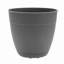 Jardinière intérieure / extérieure en plastique recyclé Dayton avec soucoupe attachée-1208387132-1215370448