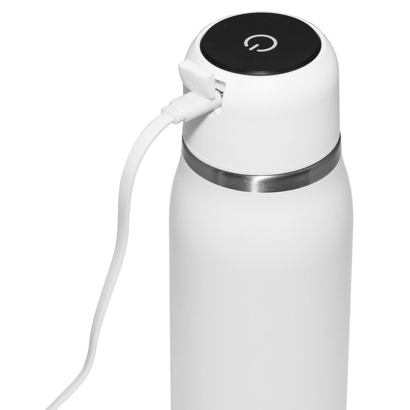 Lexi Home 14oz. Vacuum Insulated Stainless Steel Water Bottle, White