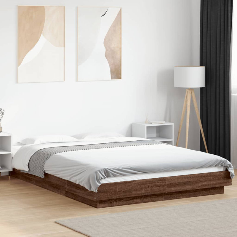 Bormann Bed Frame, Small Double (120 x 190 cm), White