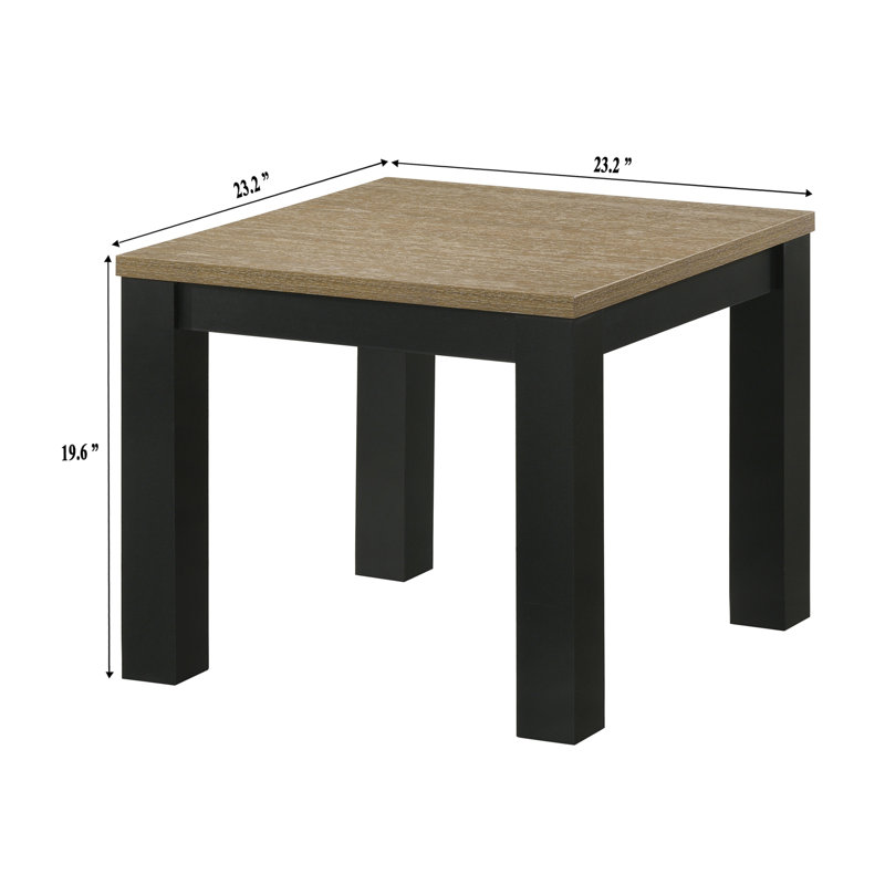 Ensemble de tables basses 3 pièces Bisou, Brun