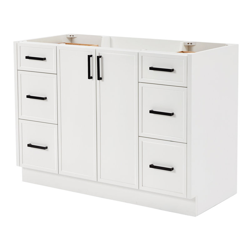 ARIEL Kelly 48 Single Bathroom Vanity Base Only, White