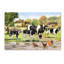 «Fresian Cows Landscape» par Armand, reproduction sur toile-21649297