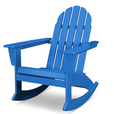 POLYWOOD® Vineyard Rocking Adirondack Chair