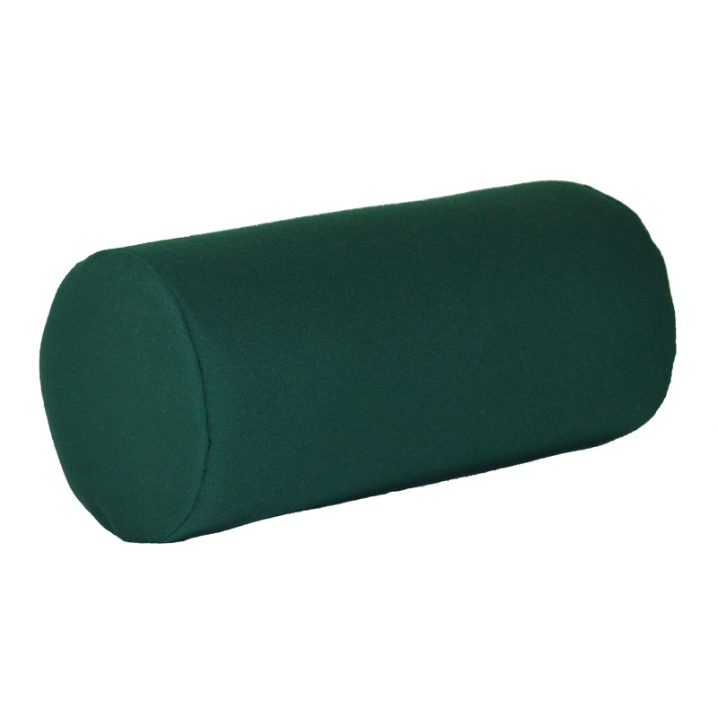 Sundown Acrylic Bolster Pillow, 7" H x 18" W, Forest Green