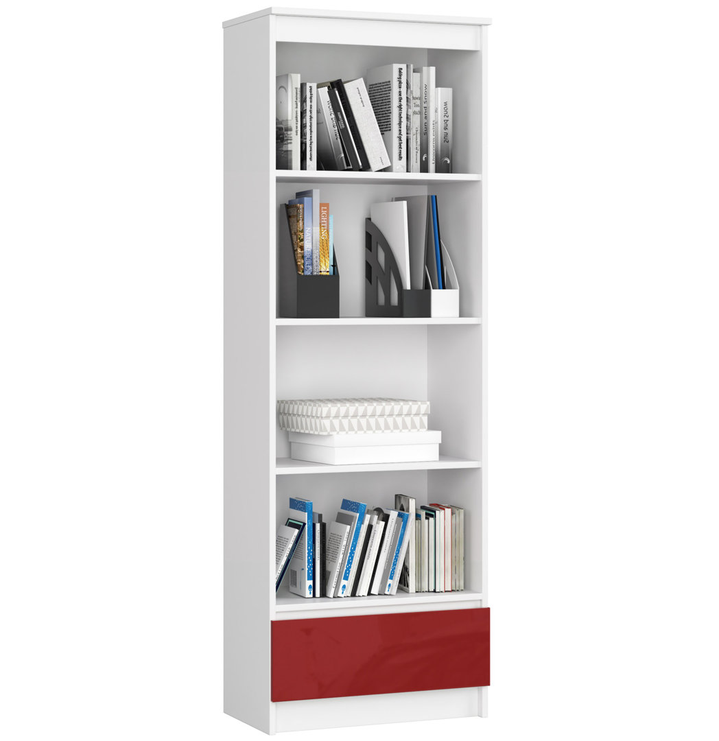 Büroregal 17 Stories R60 Büro-Bücherregal 60 cm Schublade 4 Ebenen