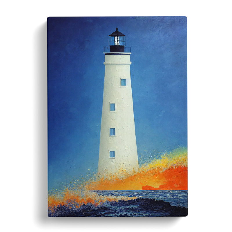 Lighthouse Vol.4 - Wrapped Canvas, 50cm H x 35cm W x 3cm D