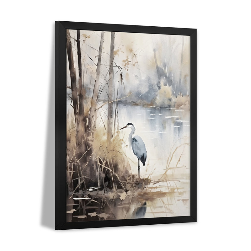 Affiches encadrées Herons X Premium, H 24 po x l 16 po