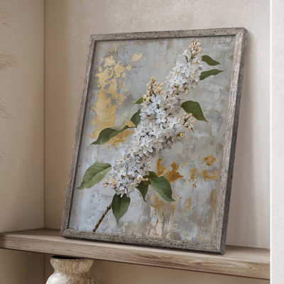 FLORAL Series CCXLVIII Framed Print - Solid Wood