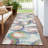 Machine Washable Indoor/Outdoor Jenning ACN2278 Geometric Rug-796723465